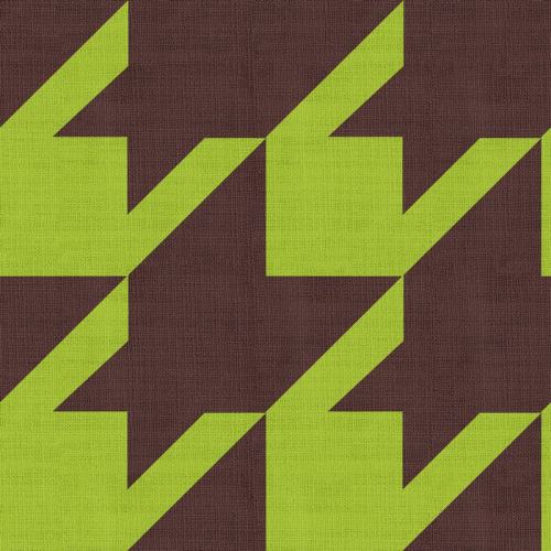 Abstract Print Polyester Linen Curtain Drapery with Privacy Blackout Thermal Lining BETTE