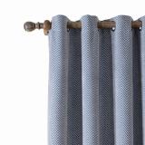 Polyester Chenille Jacquard Curtain Wave Soft Handfeel Drape ZINGE