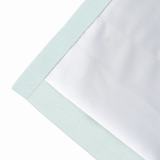 Geometric Print Polyester Linen Curtain Drapery with Privacy Blackout Thermal Lining AILSA