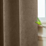 KANTE Polyester Cotton Drapery With Lining Curtains