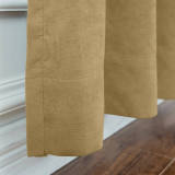 Polyester Cotton Drapery With Blackout Lining Pinch Pleat Curtain Kantee