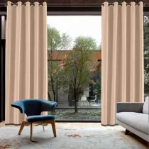 CUSTOM Capri Veiled Rose Blackout Curtains with Liner