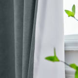 Polyester Cotton Drapery With Blackout Lining Pinch Pleat Curtain Kantee