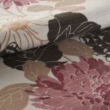 Polyester Cotton Blend Flower Printed Curtain Drape EVELYN