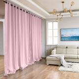Hanging Rod Room Divider Curtain Kit for Any Space
