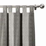Geo Print Drape Room Darkening Curtain Lourve