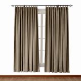 OLIVE Luxury Textured Faux Linen Curtain