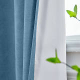 Polyester Cotton Drapery With Blackout Lining Pinch Pleat Curtain Kantee