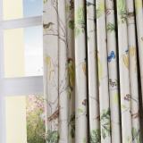 Rural Pastoral Print Window Curtain Panel LUNA