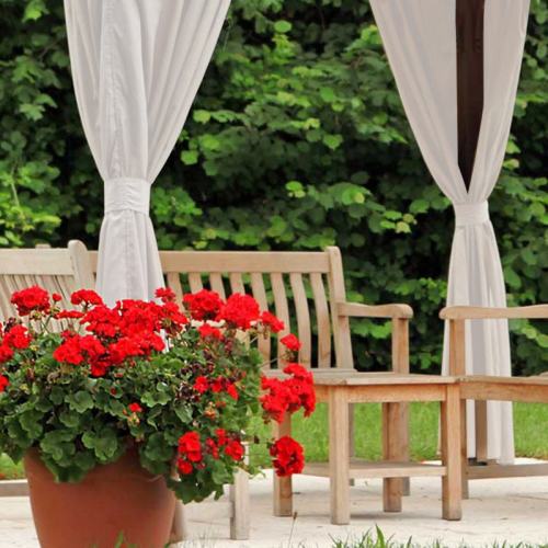 EDITH Outdoor Curtain Waterproof Rustproof Fading Resistant Drapery Patio Curtains