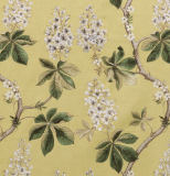 Floral Botanical Print Cotton Darpe Panel Frey