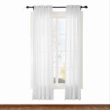 SCANDINA Indoor Outdoor Sheer Curtain Voile Drapery