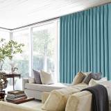 Polyester Cotton Drapery With Blackout Lining Pinch Pleat Curtain Kantee
