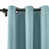 CUSTOM Capri Stone Blue Blackout Curtains with Liner
