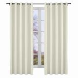 Room Darkening Curtain Drapery Panel YEFFA