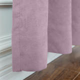 Polyester Cotton Drapery With Blackout Lining Pinch Pleat Curtain Kantee