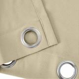 Outdoor Curtain Waterproof Rustproof Grommet Drapery Fade Resistant Edith