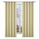 Room Darkening Curtain Drapery Panel YEFFA