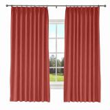 KANTE Polyester Cotton Drapery With Lining Curtains