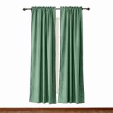 OLIVE Luxury Textured Faux Linen Curtain