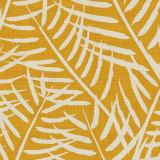 Nature Print Polyester Linen Curtain Drapery with Privacy Blackout Thermal Lining CANDICE