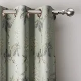 Floral Botanical Print Cotton Darpe Panel Frey