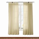 SCANDINA Indoor Outdoor Sheer Curtain Voile Drapery
