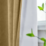 Polyester Cotton Drapery With Blackout Lining Pinch Pleat Curtain Kantee