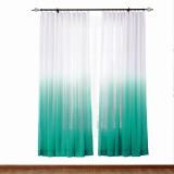 HANNA Gradient Ombre Sheer Curtain Tulle Gradual Drapery