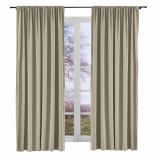 Room Darkening Curtain Drapery Panel YEFFA