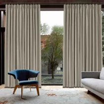 CUSTOM Capri Cashmere Blackout Curtains with Liner