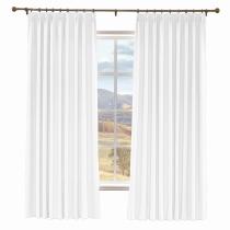 LIZ Polyester Linen Roman Shade
