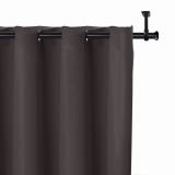 Hanging Rod Room Divider Flame Retardant Fireproof Curtain Kit for Any Space
