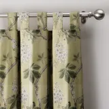 Floral Botanical Print Cotton Darpe Panel Frey
