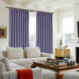 Polyester Cotton Drapery With Blackout Lining Pinch Pleat Curtain Kantee