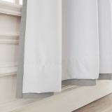 Pinch Pleat Room Darkening Blackout Curtain with Liner Capri