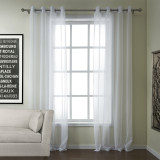 Jolly White Tulle Curtain Drapery