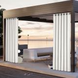 Outdoor Curtain Waterproof Rustproof Grommet Drapery Fade Resistant Edith