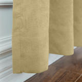 Polyester Cotton Drapery With Blackout Lining Pinch Pleat Curtain Kantee