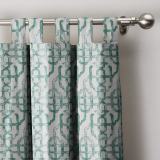 Trellis Window Curtain Lattice Drapery THEA