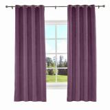 KANTE Polyester Cotton Drapery With Lining Curtains