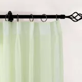 CUSTOM Scandina Kiwi Indoor Outdoor Sheer Curtain Voile Drapery