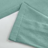Grommet Cotton Blend Room Darkening Blackout Curtain with Liner Capri
