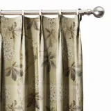Floral Botanical Print Cotton Darpe Panel Frey