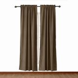OLIVE Luxury Textured Faux Linen Curtain