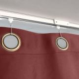 Ceiling Track Room Divider Flame Retardant Fireproof Curtain Kit for Any Space
