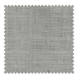 AMARA Polyester Linen Curtain Drapery With Decorative Trim Custom Sold Per Pair