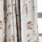 Rural Pastoral Print Window Curtain Panel LUNA