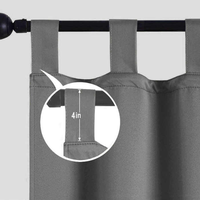Blackout Waterproof Outdoor Curtain Patio Drapery Custom ROSE