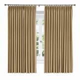 LHZ Polyester Cotton Silk Curtain Drapery